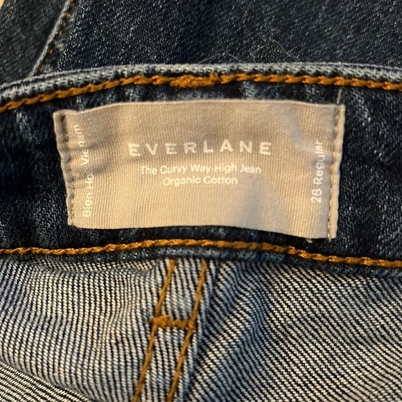 ❌SOLD❌Everlane The Curvy Way-High® Jean in Vintage Indigo - 28 Regular - Picture 8 of 8